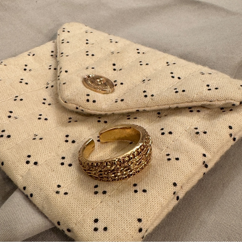 Sezane gold plated ring